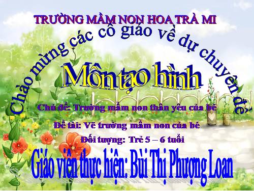 giáo án lớp 5 tuổi