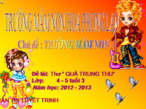 QUÀ TRUNG THU