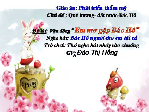 em mơ gặp bác hồ