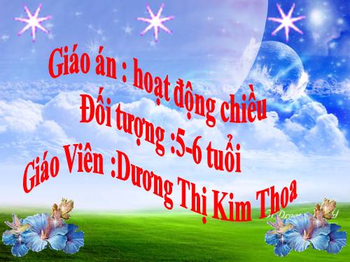 hoat dong chieu