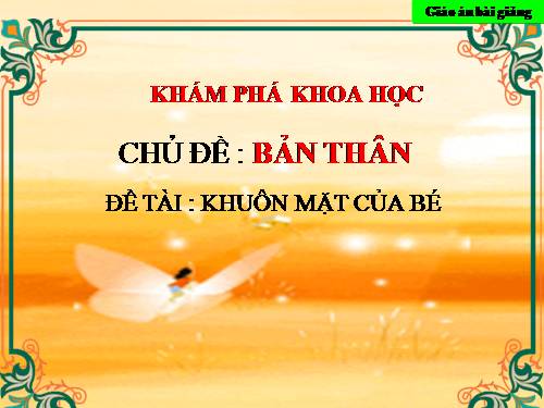 kpkh:Khuôn mặt của bé