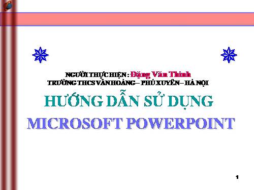 Cách tạo bài giảng Powerpoint