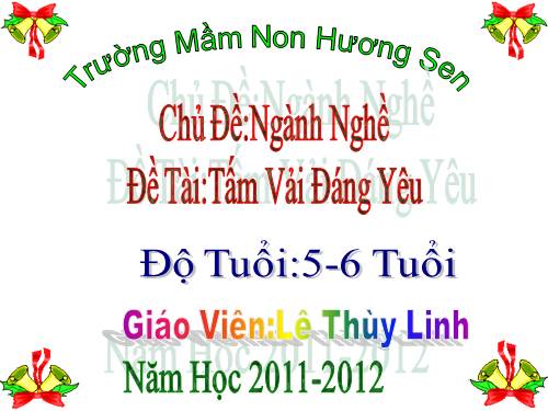 Những mảnh vải vui nhộn