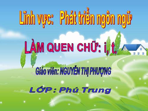 chữ cái i t