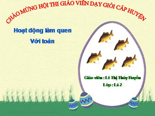 đếm đến 8 nhận biết nhóm có 8 đối tượng