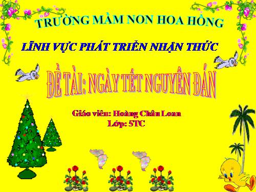 trò chuyện về ngày tết nguyên đán