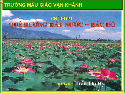 Nhận biết số lượng và các số từ 1 - 10