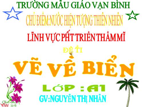 Vẽ vè biển