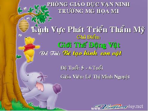 Tạo hình con vật