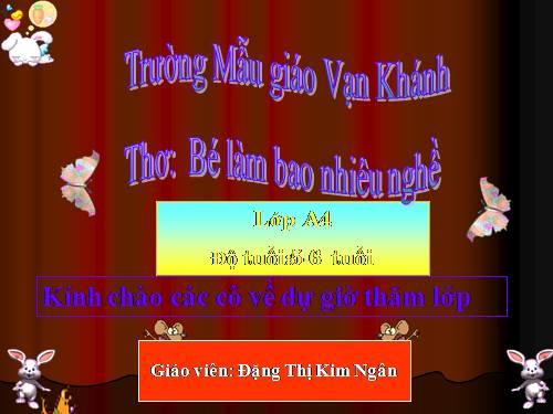 Thơ bé làm bao nhiêu nghề hoàn chỉnh