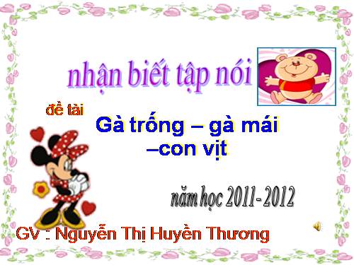 nhan biet tap noi con ga con vit