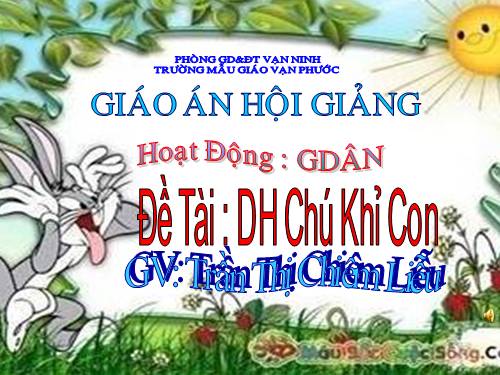 GDAN: CHÚ KHỈ CON