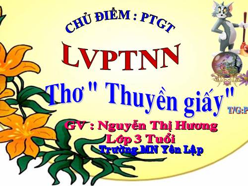 tho thuyen giay (Pham ho)