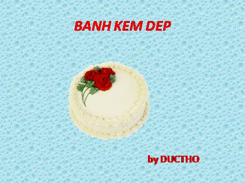 BANH KEM THIET KE