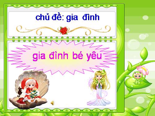 Gia đình bé