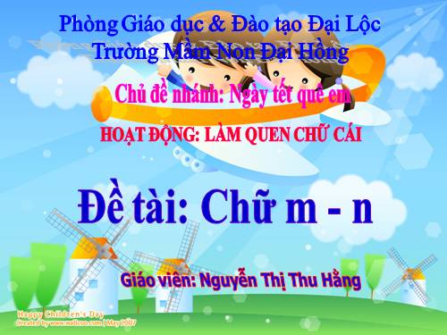 LQCC  M-N - chu de Tết mua xuan