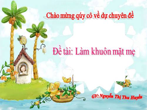 tao hinh lam khuon mat me