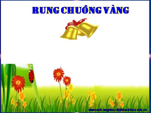 Trò chơi rung chuông vàng( h,k)