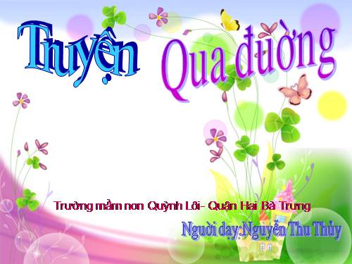 Truyện: Qua đường