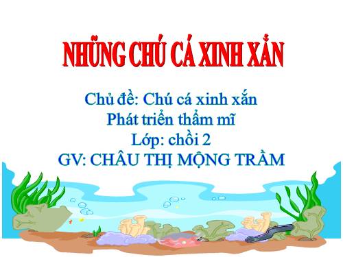 TẠO HÌNH CON CÁ