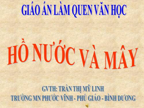 giáo án điện tử