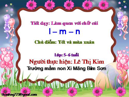 Giải nhất tỉnh - LQ với CC- m - n - l