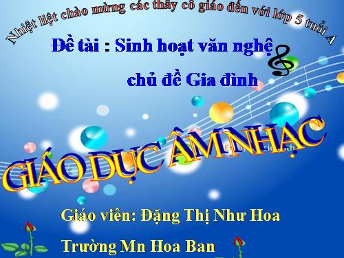 am nhac tong hop chu de gia dinh