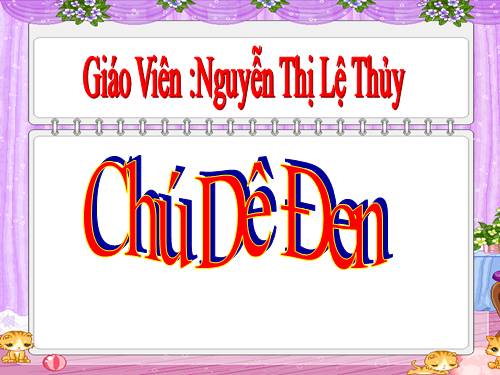 giao án truyện chú dê đen