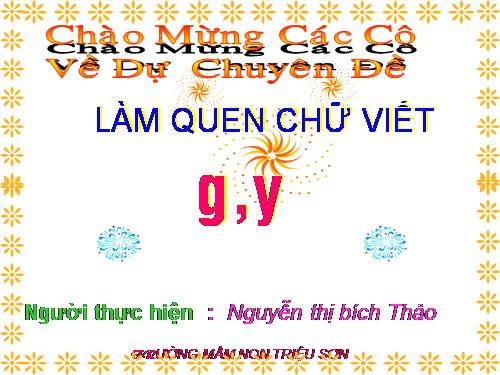 lam quen chu cai