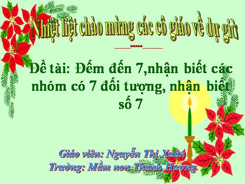 toán số 7 tiết 1