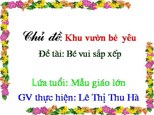 SẮP XẾP THEO QUY TẮC