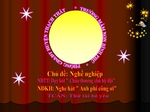 hoạt động GD âm nhạc