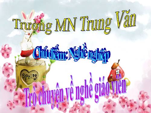 ổnt chuyen ve nghe giao vien