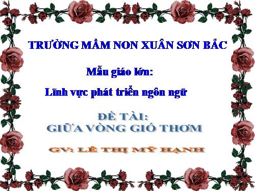 giua vong gio thom