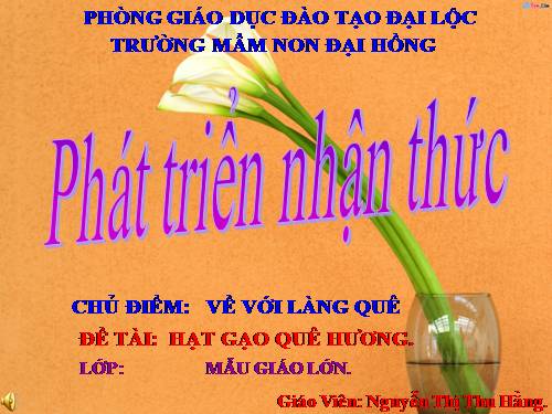 Thu hang - Ve vơi lang que VN