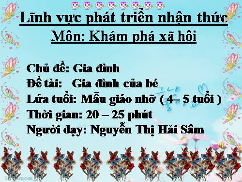 MTXQ- gia dinh cua be