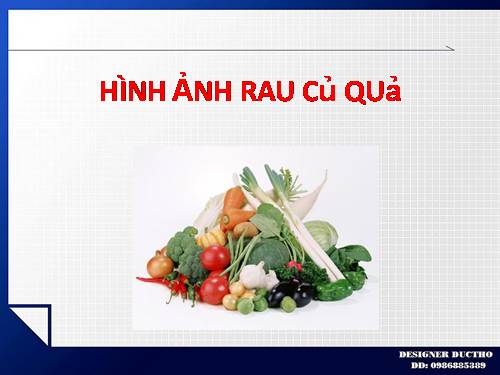 HÌNH ẢNH RAU Củ QUả