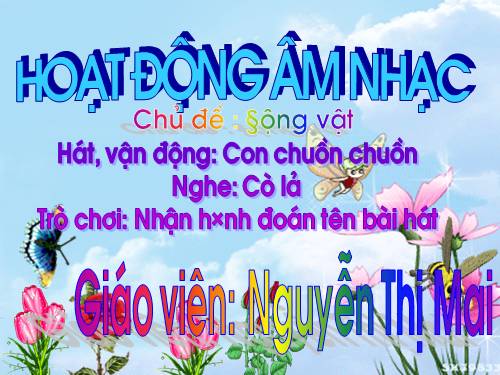 âm nhạc Con Chuồn Chuồn