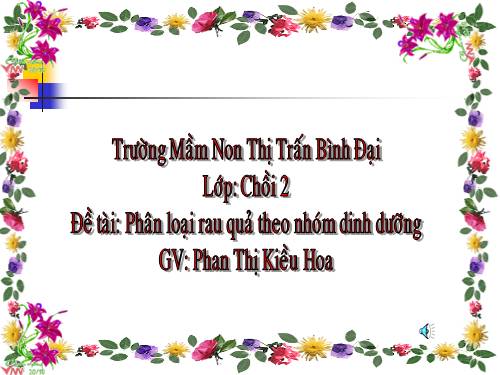 phan loai rau cu theo nhom dinh duong