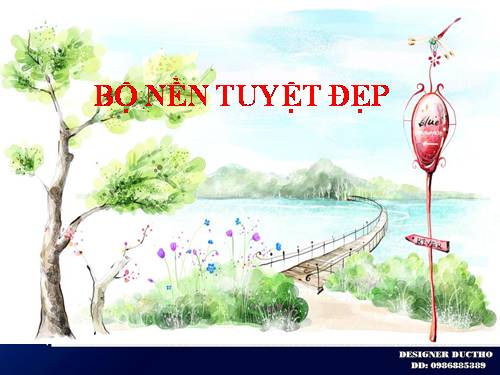 BỘ NỀN TUYỆT ĐẸP