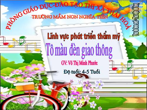 giao an to mau den giao thong