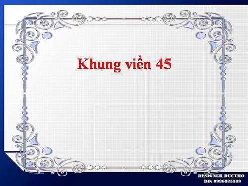 Khung viền 45