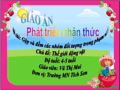 gộp và đếm các nhóm đối tượng trong phạm vi 5