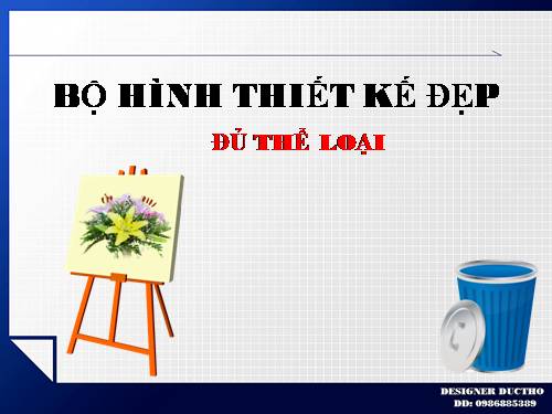 HINH THIET KE DU THE LOAI