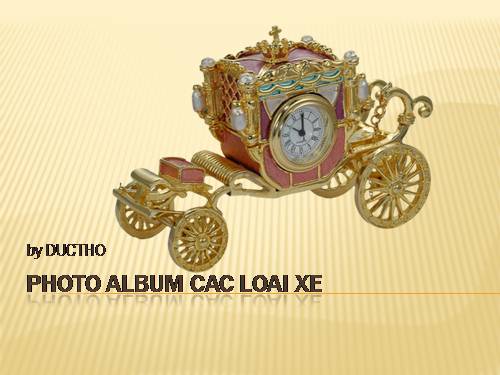 Photo Album cac loai xe