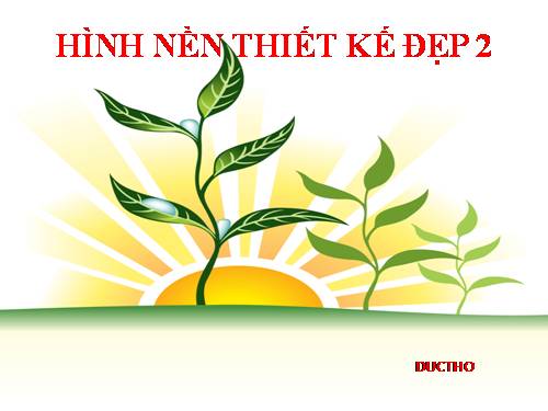 HÌNH NỀN THIẾT KẾ ĐẸP II