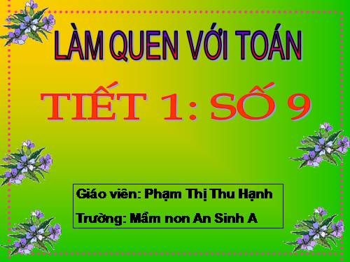 Lam quen voi toan tiet 1