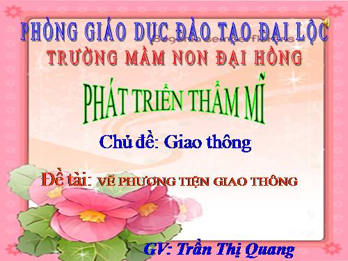 GIAO THÔNG