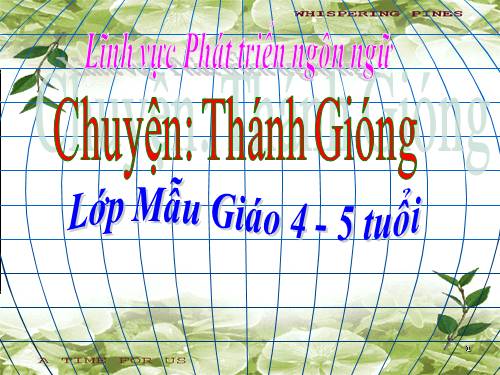 Chuyện Thánh Gióng