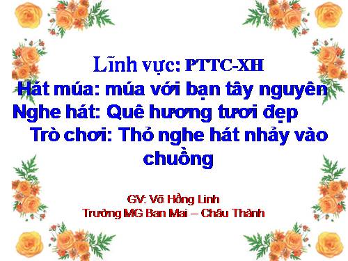 GDAN: Múa với bạn Tây Nguyên